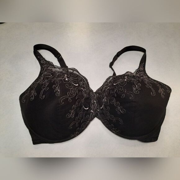 Playtex Bra Women Love My Curves Side-Smoothing Embroidered Underwire 4513 - Picture 1 of 3